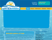 Tablet Screenshot of mcphersonwaterpark.com